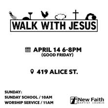 Walk with Jesus ad